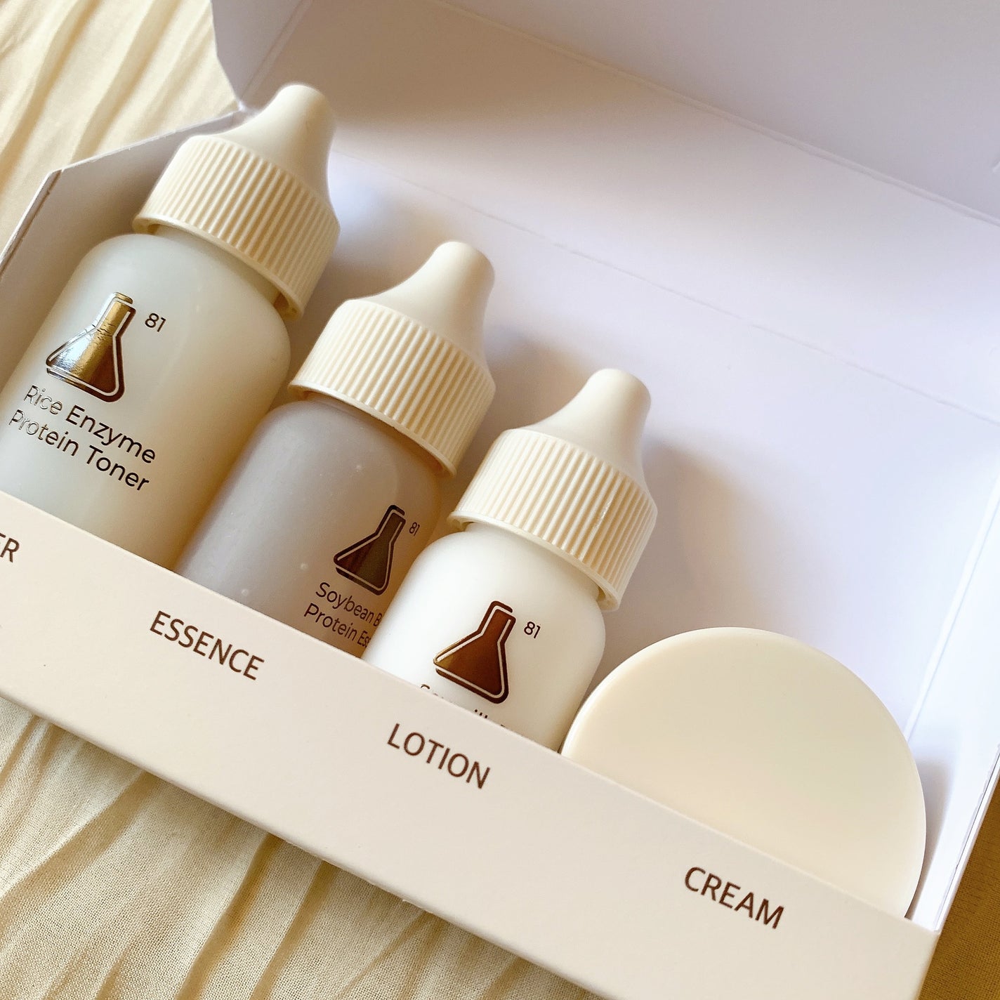 白米一番搾りタンパク質トナー/FLASKIN/化粧水を使ったクチコミ(4枚目)