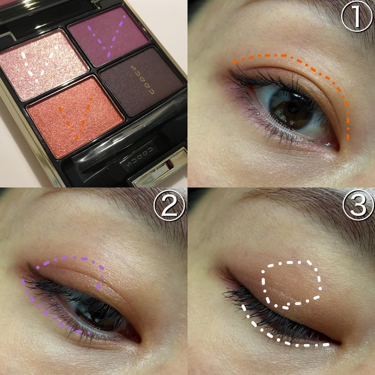 ひな【チララメハンター/イエベ春🌸】 on LIPS 「#今日のメイク.-----------------------..」(4枚目)