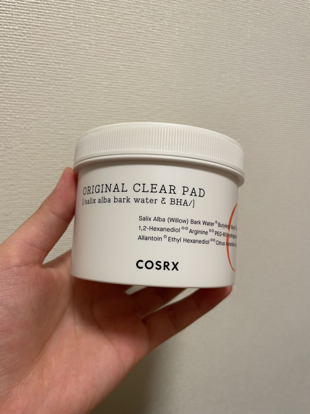 ワンステップオリジナルクリアパッド/COSRX/トナーパッドを使ったクチコミ（1枚目）