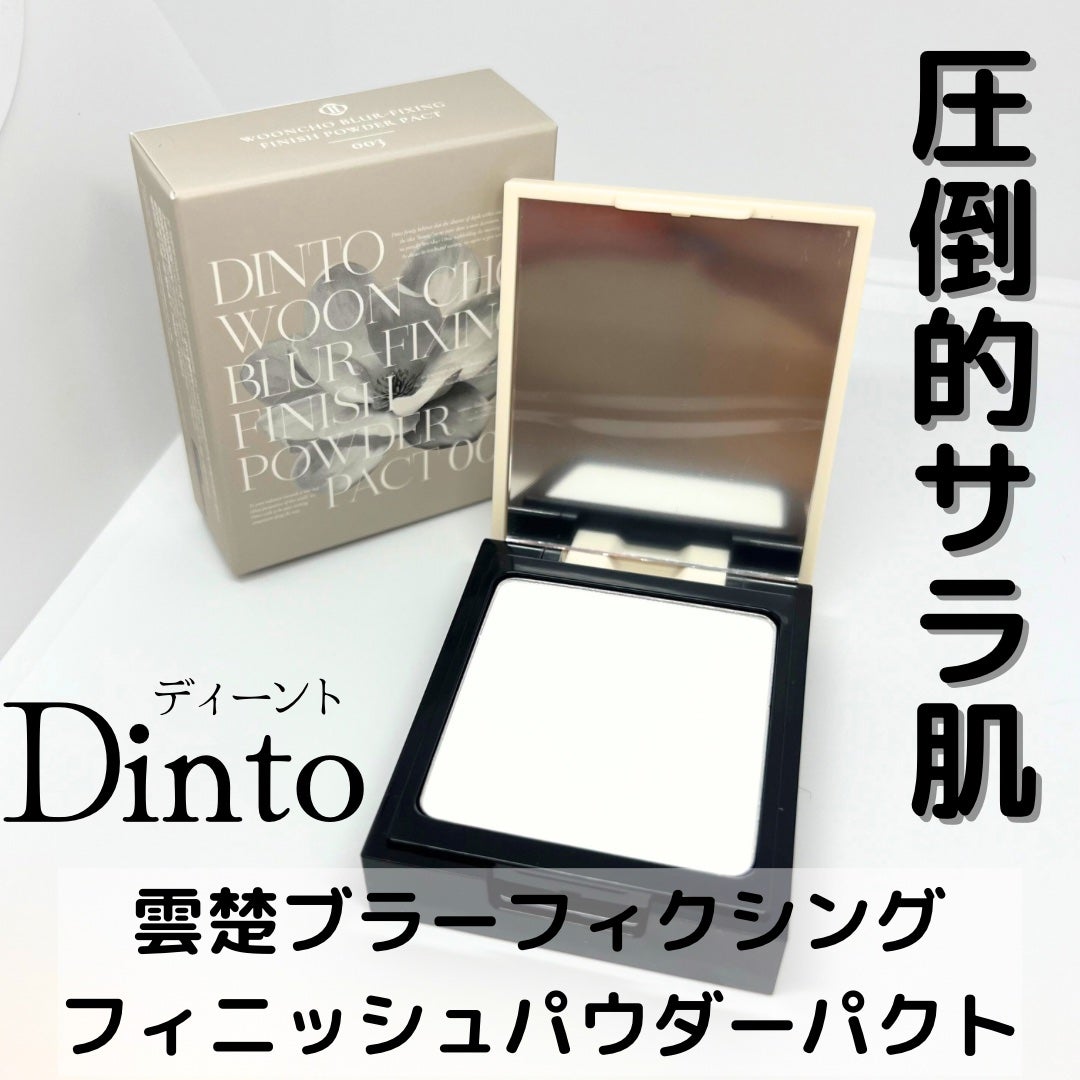 雲楚ブラーフィクシングフィニッシュパウダーパクト /Dinto/プレストパウダーを使ったクチコミ(1枚目)