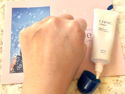 スムースフィット マルチシールド/cresc. by ASTALIFT/化粧下地を使ったクチコミ(4枚目)