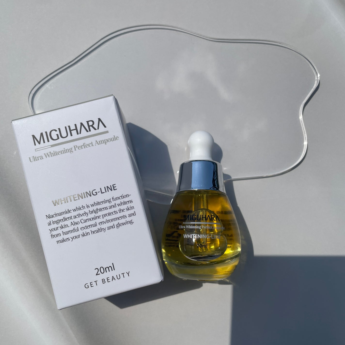 Ultra Whitening Perfect Ampoule/MIGUHARA/美容液を使ったクチコミ(1枚目)