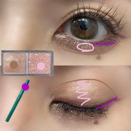 「密着アイライナー」クリームペンシル/デジャヴュ/ペンシルアイライナーを使ったクチコミ(3枚目)