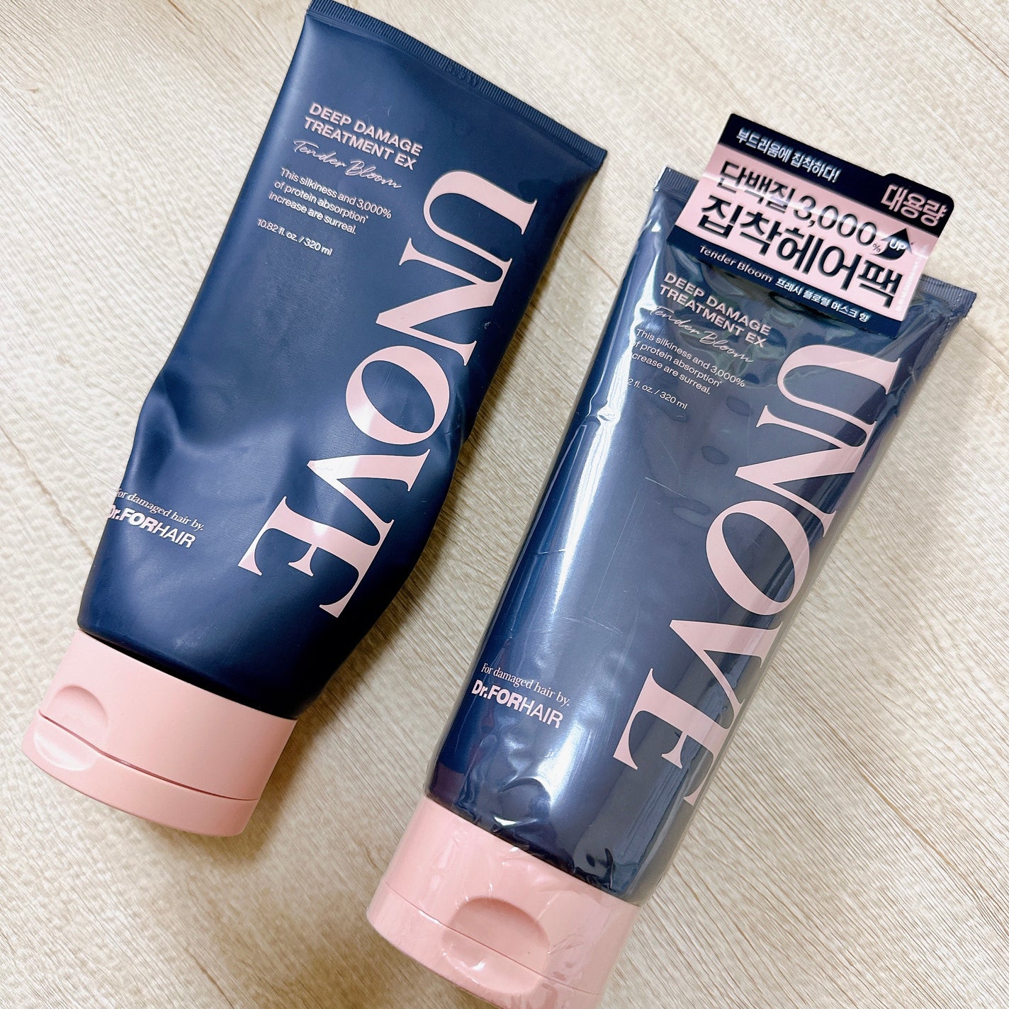 ディープダメージトリートメントEX/UNOVE/洗い流すヘアトリートメントを使ったクチコミ(1枚目)