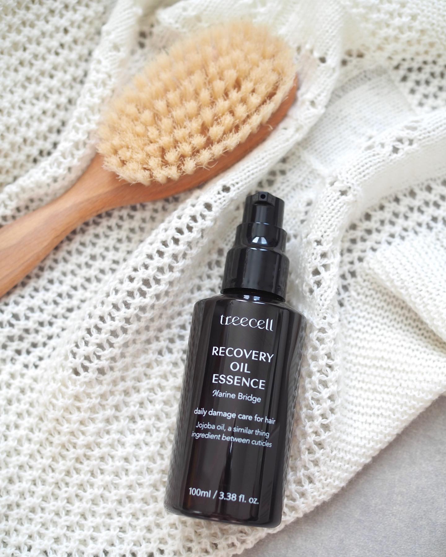 リカバリー オイルエッセンス/treecell/アウトバストリートメントを使ったクチコミ（2枚目）