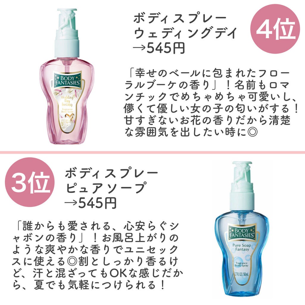 ボディスプレー フリージア/ボディファンタジー/香水(レディース)を使ったクチコミ(5枚目)