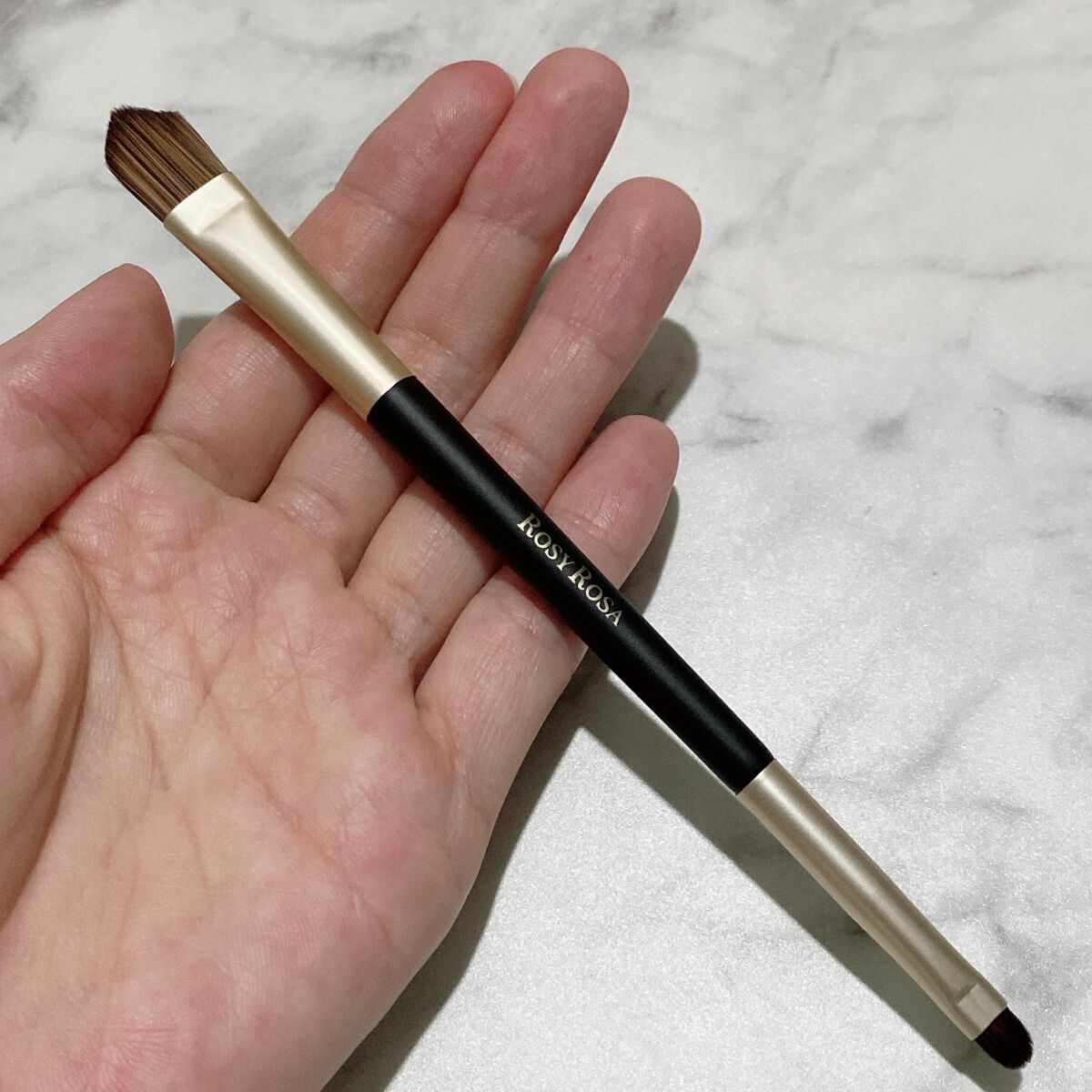 ダブルエンドコンシーラーブラシ/ロージーローザ/メイクブラシを使ったクチコミ（2枚目）