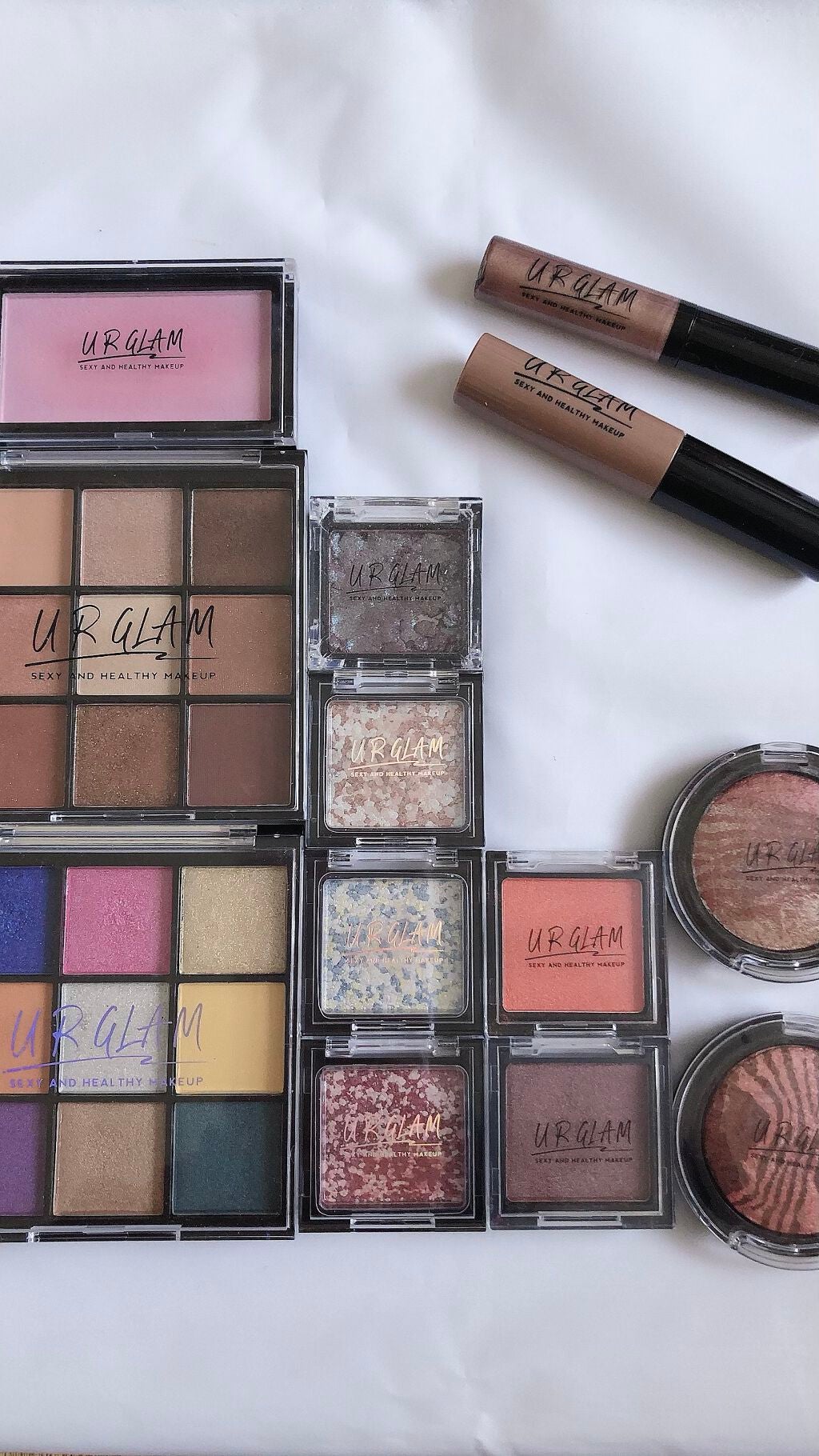 UR GLAM BLOOMING EYE COLOR PALETTE/U R GLAM/アイシャドウパレットを使ったクチコミ(1枚目)