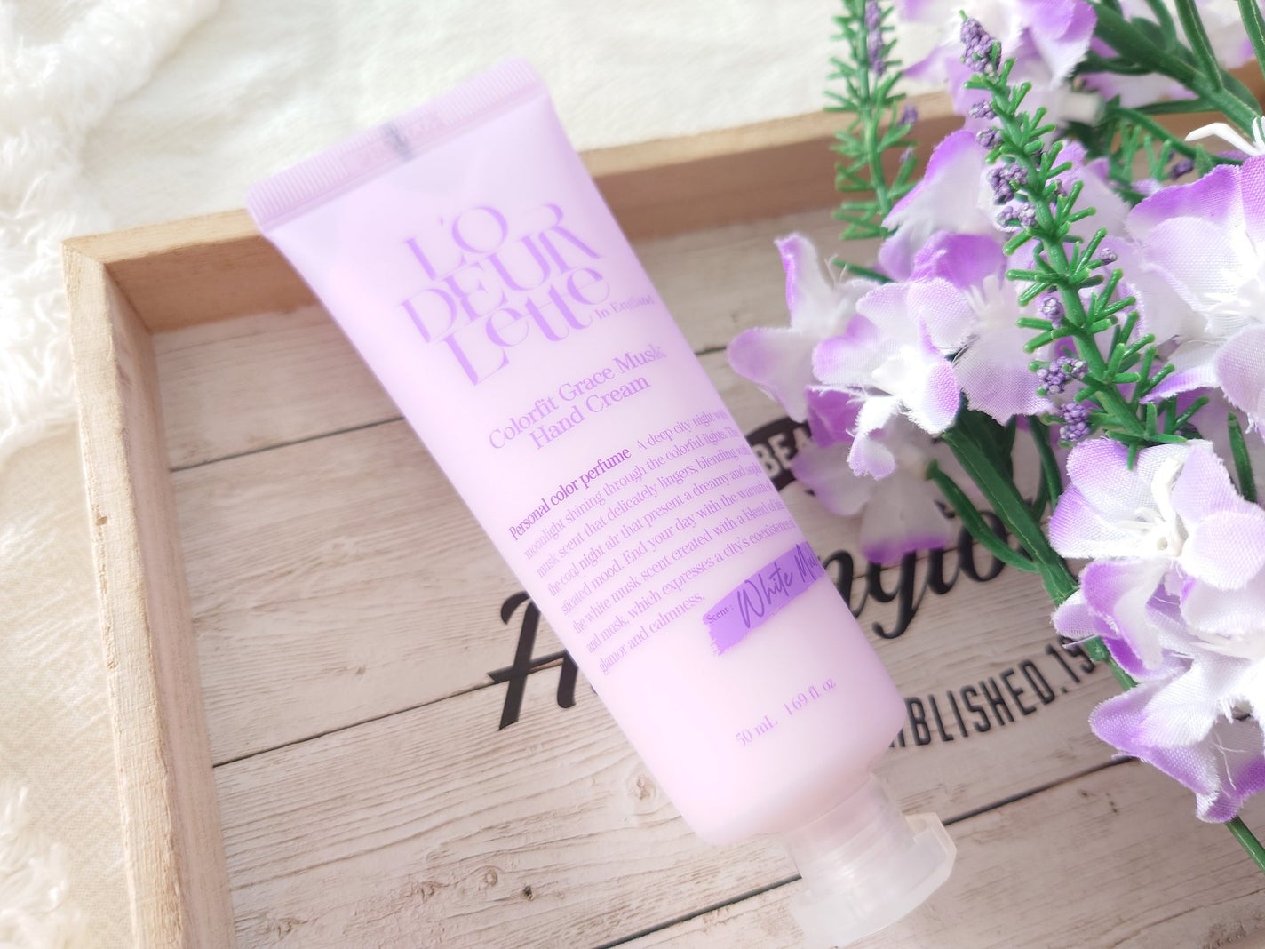 カラーフィットハンドクリーム/ロダレット/ハンドクリームを使ったクチコミ(2枚目)