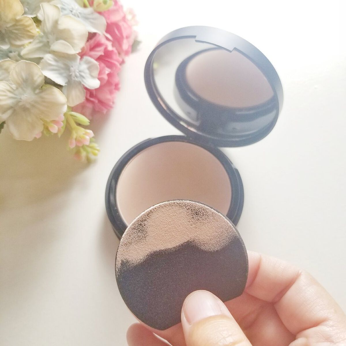 ベアプロ 16HR パウダー ファンデーション/bareMinerals/パウダーファンデーションを使ったクチコミ(4枚目)