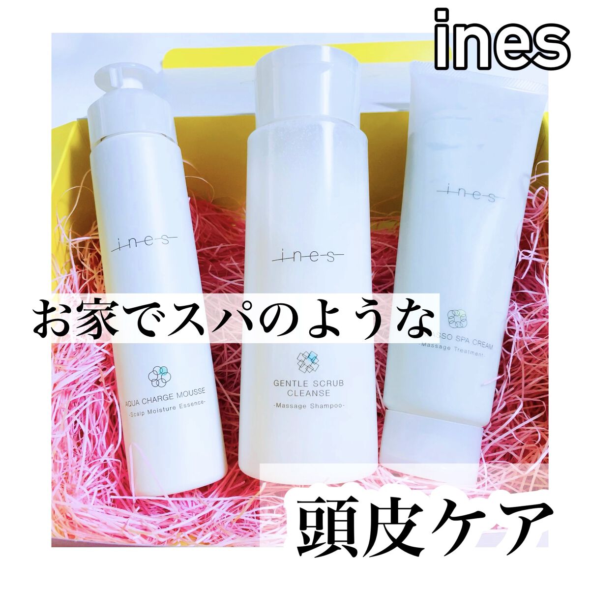ジェントル スクラブ クレンズ/ines/市販シャンプーを使ったクチコミ（1枚目）