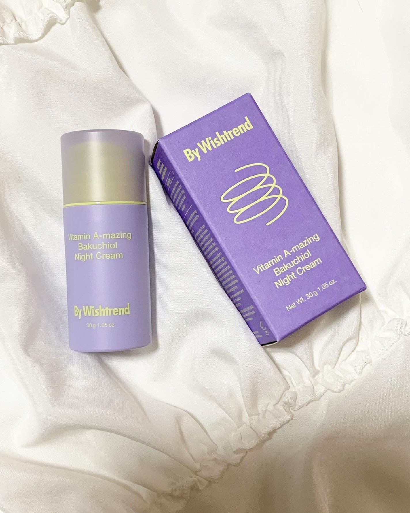 ビタミンA-mazingバクチオールナイトクリーム/By Wishtrend/フェイスクリームを使ったクチコミ(4枚目)