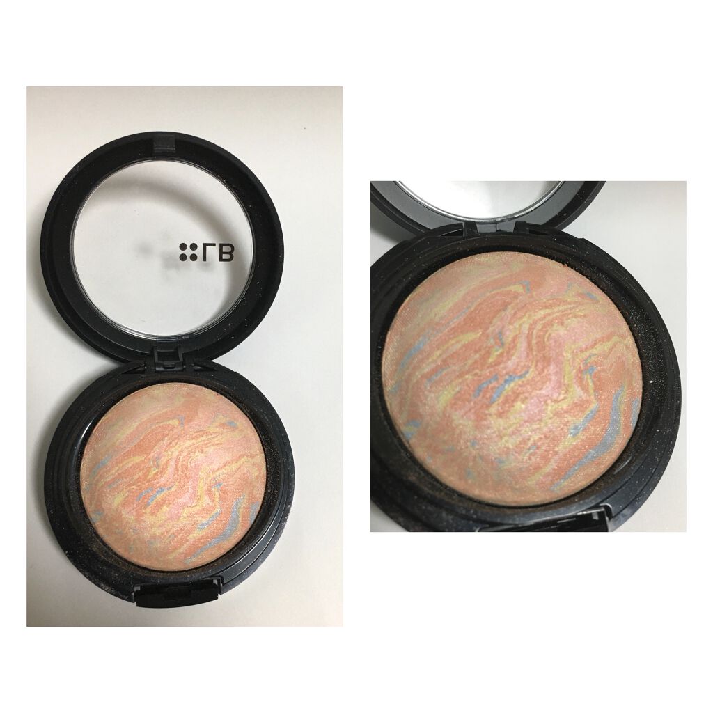 マーブルハイライター MH-1・ヴィーナスグロウ/LB/パウダーチークを使ったクチコミ（3枚目）