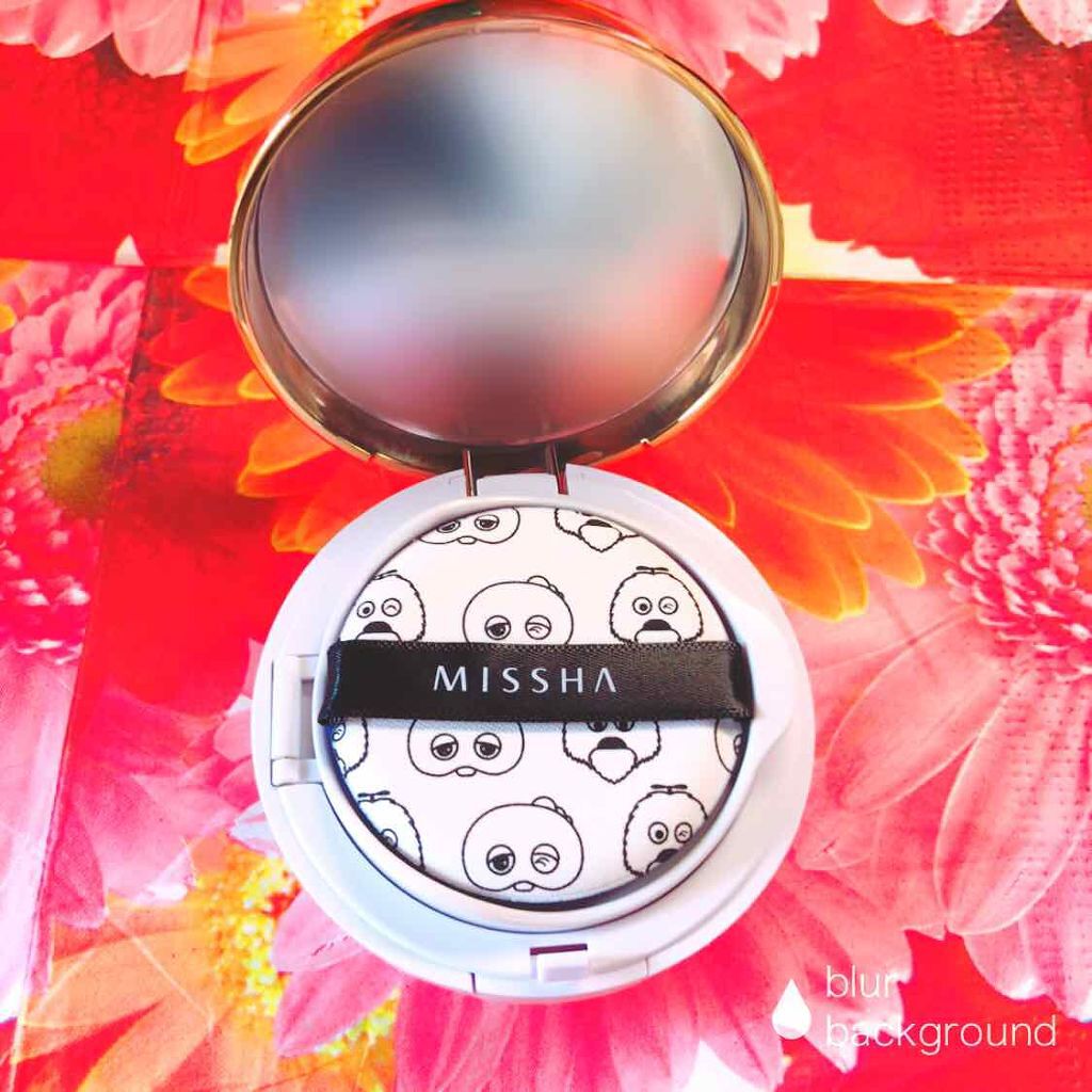 M クッション ファンデーション(モイスチャー)/MISSHA/クッションファンデーションを使ったクチコミ(3枚目)