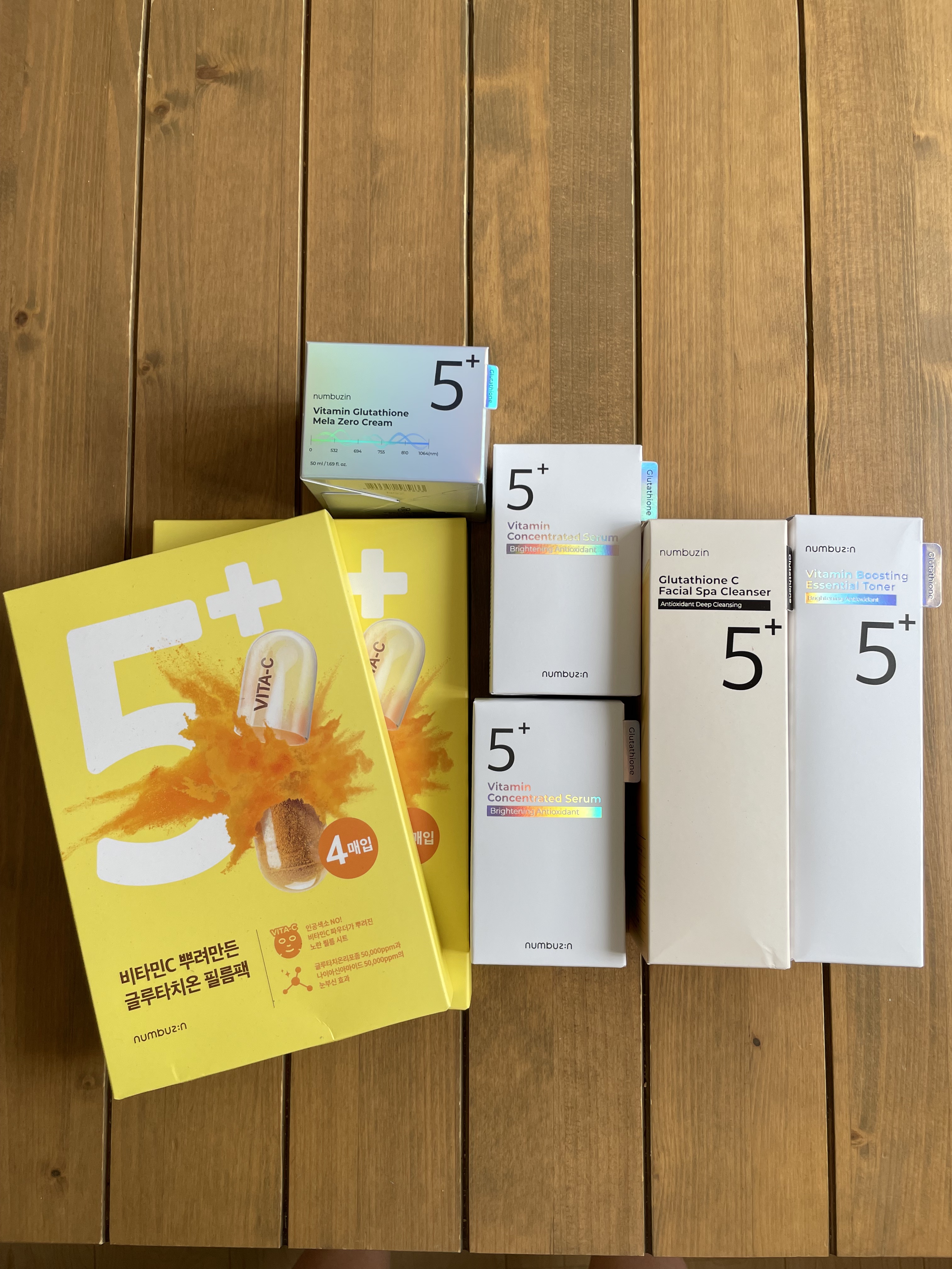 5番 白玉グルタチオンCアロママッサージクレンジング/numbuzin/オイルクレンジングを使ったクチコミ（1枚目）