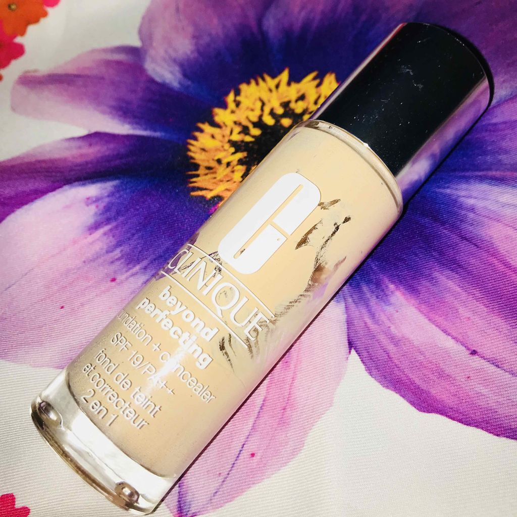 ビヨンド パーフェクティング ファンデーション 19 62 ローズ ベージュ/CLINIQUE/リキッドファンデーションを使ったクチコミ（1枚目）