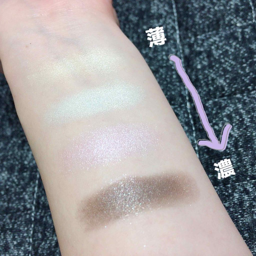 シャイニートリップアイズ/ラヴーシュカ/アイシャドウパレットを使ったクチコミ(3枚目)