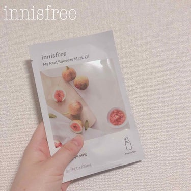 innisfree 
「マイリアル スクイーズ マスクシート」ザクロ

🌳イニスフリーのパック！
やっぱり1枚売りっていいよね。
自分の好きな種類買えるし。

🌳効果としては確かに保湿力は
あるにはある