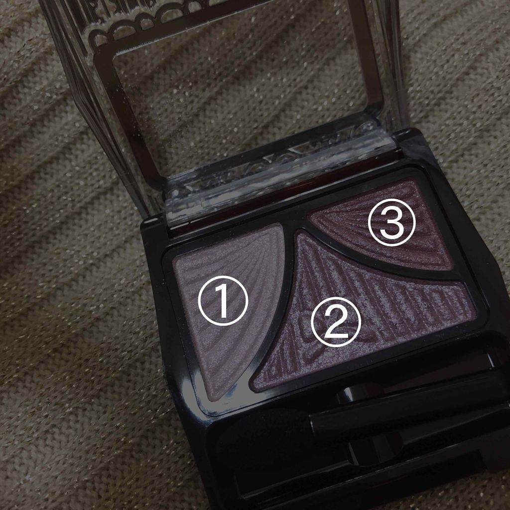 ジューシーピュアアイズ/キャンメイク/アイシャドウパレットを使ったクチコミ（2枚目）