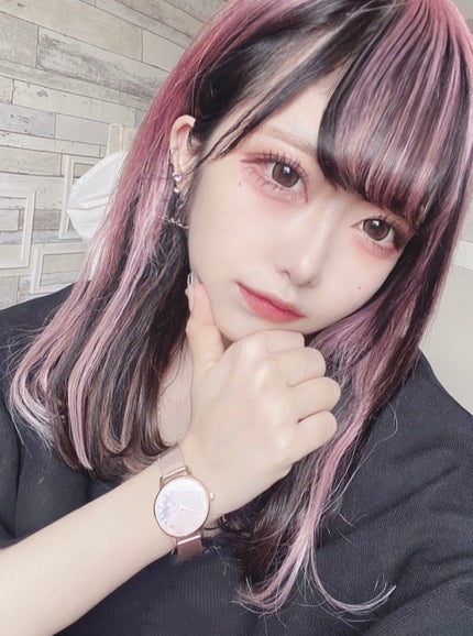 チョコミントブラウン/蜜のレンズ/カラーコンタクトレンズを使ったクチコミ(4枚目)