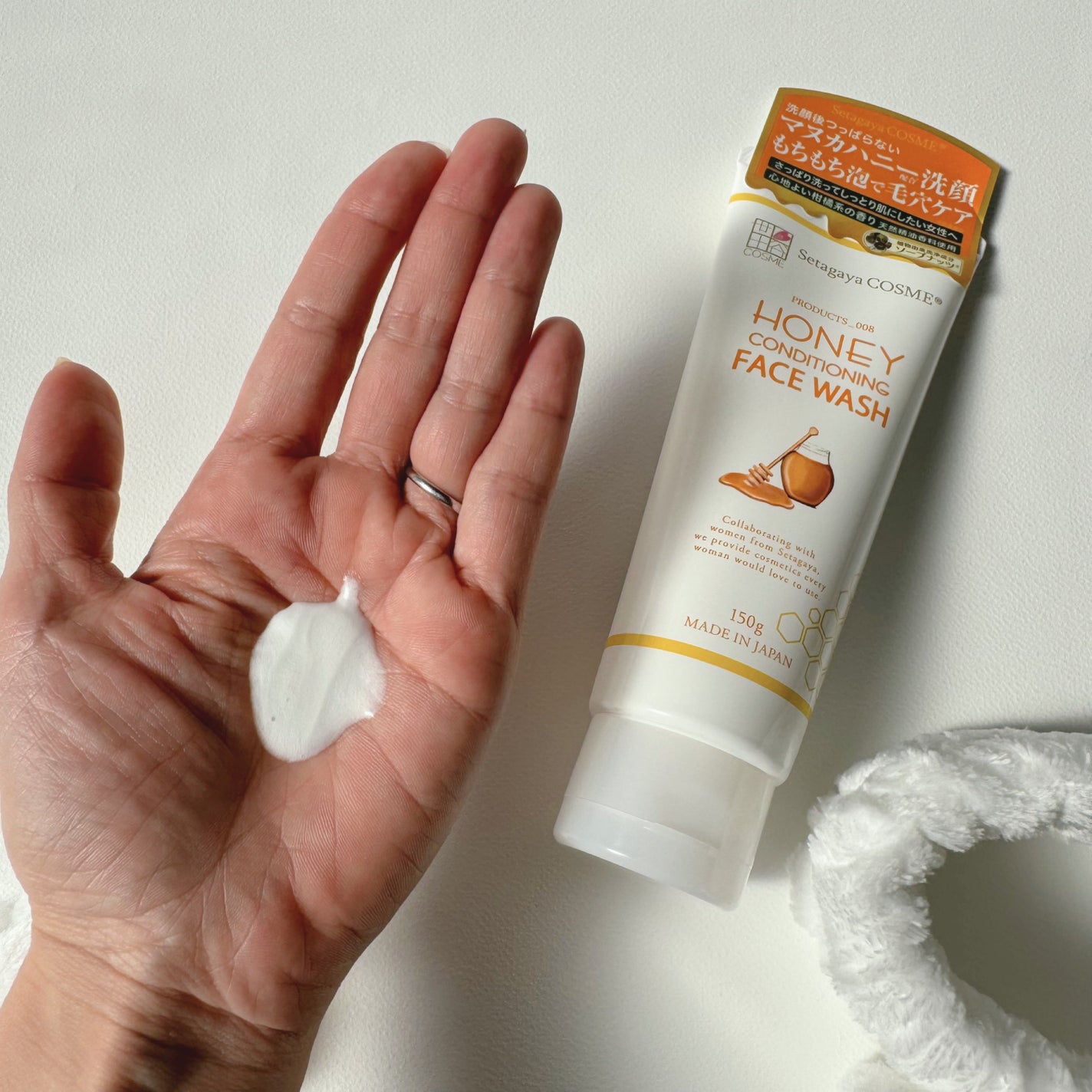 ハニーフェイスウォッシュ/世田谷コスメ/洗顔フォームを使ったクチコミ(2枚目)