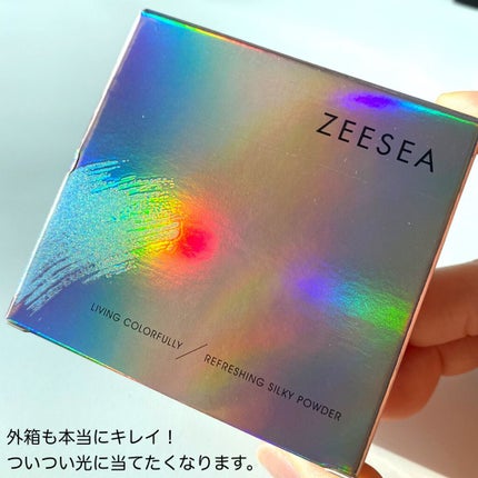 メタバースピンクシリーズ アストロダスト サワヤカシルキーパウダーファンデーション/ZEESEA/パウダーファンデーションを使ったクチコミ(5枚目)