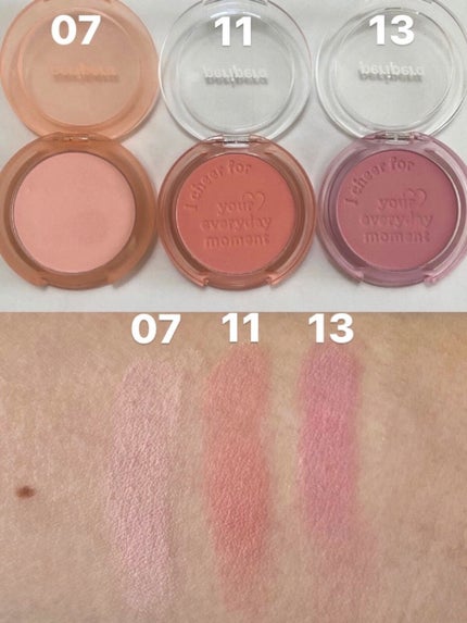 ピュア ブラッシュド サンシャイン チーク/PERIPERA/パウダーチークを使ったクチコミ(6枚目)