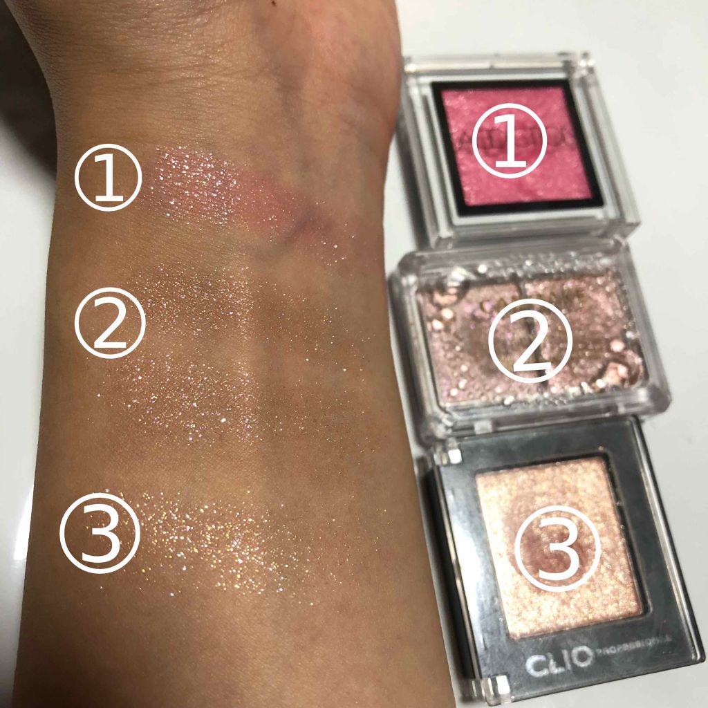 プロ シングル シャドウ/CLIO/単色アイシャドウを使ったクチコミ（3枚目）