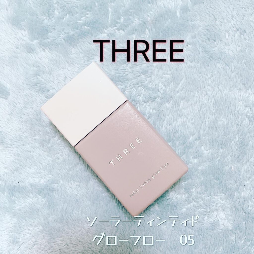 ソーラーティンティドグローフロー/THREE/リキッドファンデーションを使ったクチコミ(1枚目)