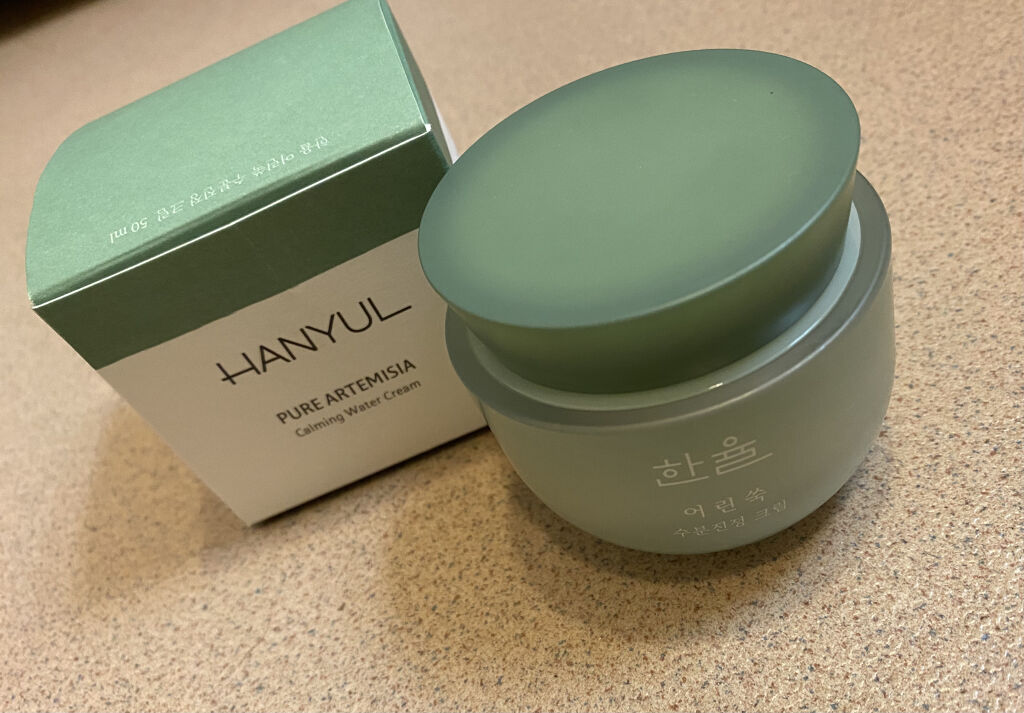 ピュアアルテミシア カーミングウォータークリーム/HANYUL(ハンユル)/フェイスクリームを使ったクチコミ（1枚目）