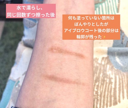 エバビレーナ アイブローコート/DAISO/アイブロウコートを使ったクチコミ(4枚目)