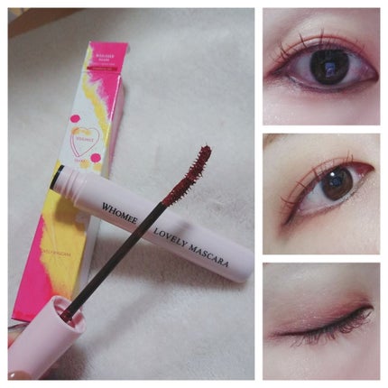ロング&カールマスカラ/WHOMEE/マスカラを使ったクチコミ(1枚目)
