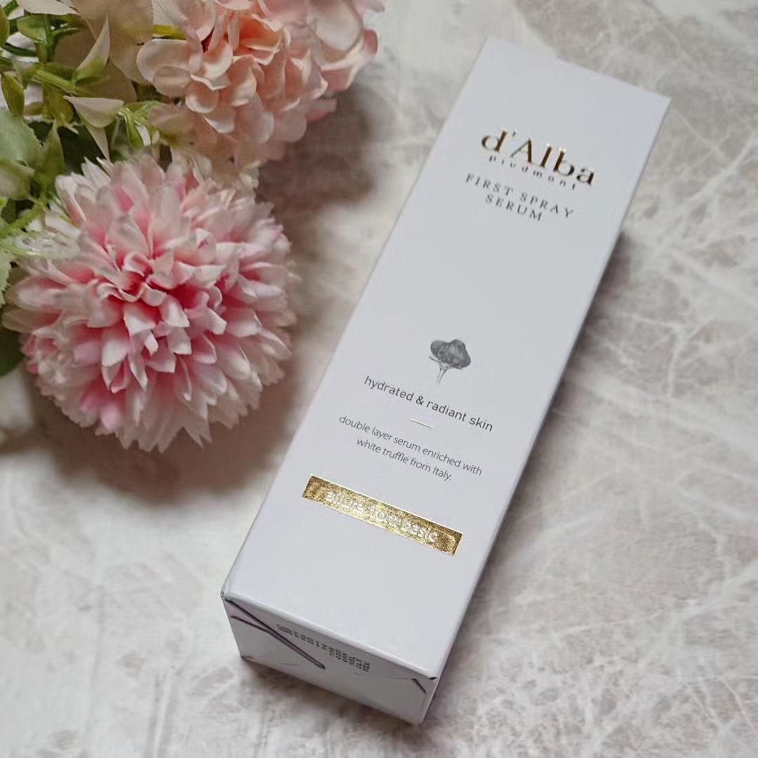 ダルバ ホワイトトリュフファーストスプレーセラム/ダルバ/ミスト状化粧水を使ったクチコミ(1枚目)