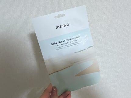 ガラクナイアシン エッセンスマスク/manyo/シートマスク・パックを使ったクチコミ(1枚目)