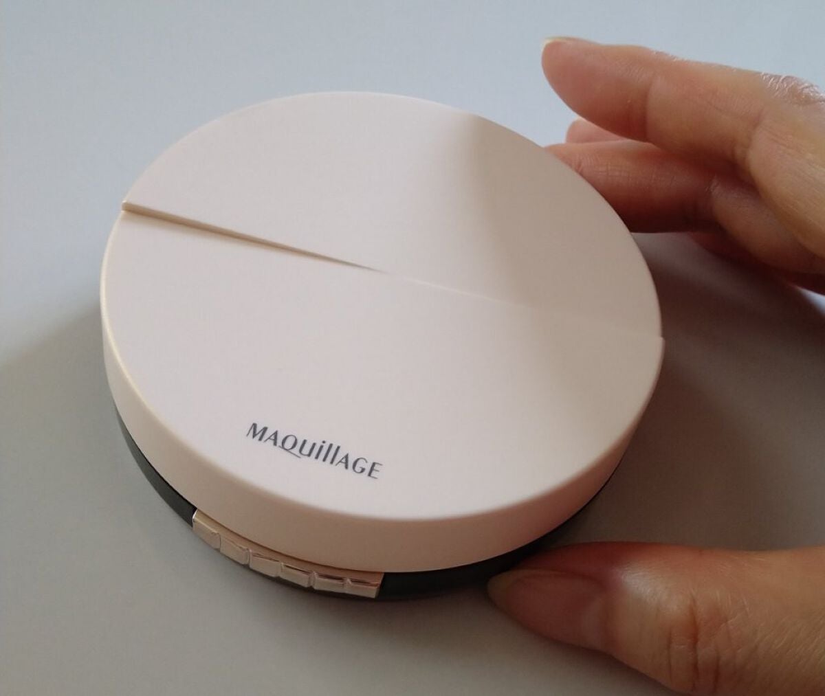 ドラマティッククッションジェリー/マキアージュ/クッションファンデーションを使ったクチコミ(4枚目)