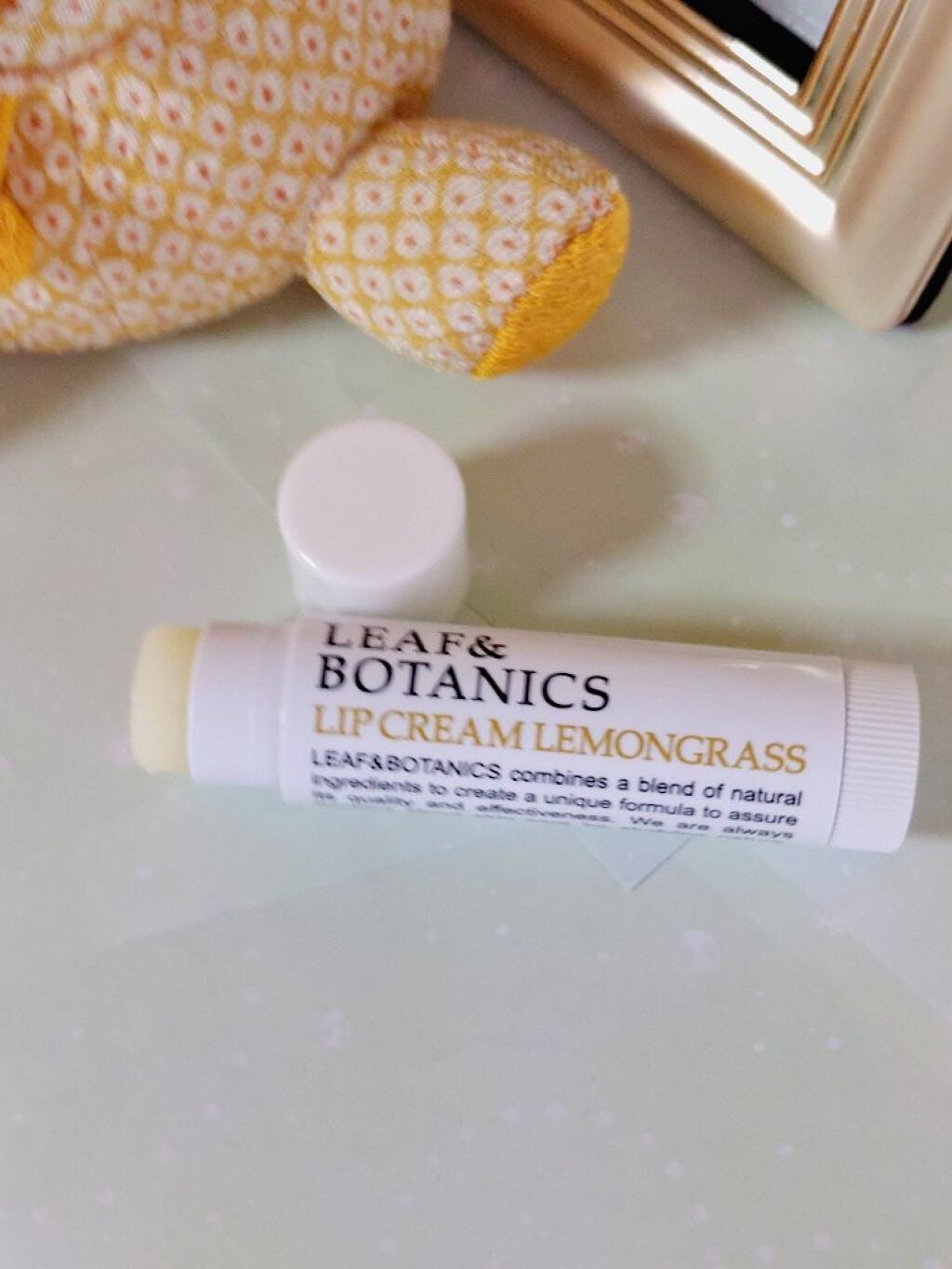 リップクリーム レモングラス/LEAF&BOTANICS /リップケアを使ったクチコミ(2枚目)