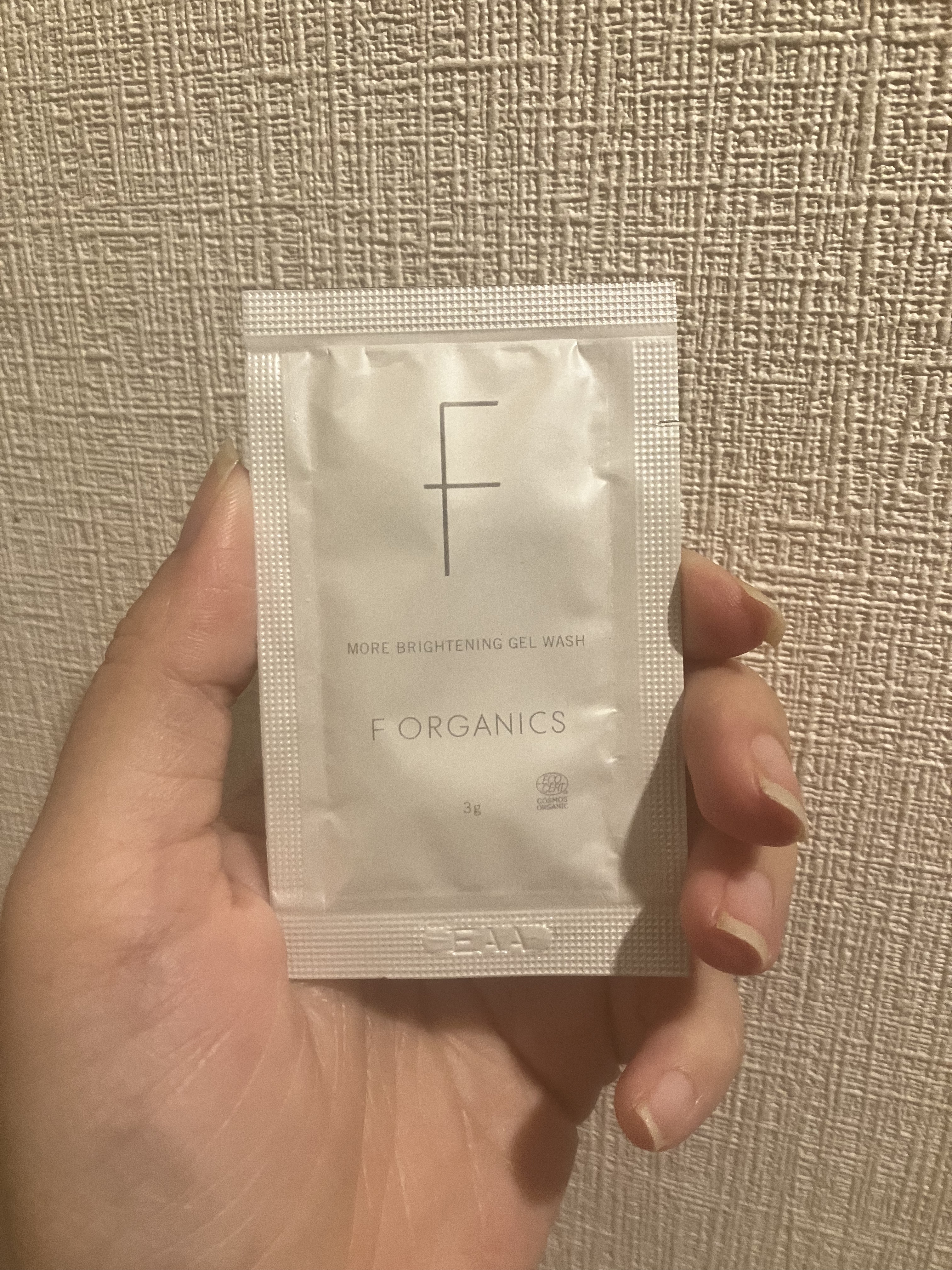 エッフェオーガニック モアブライトニング ジェルウォッシュ/F organics(エッフェ オーガニック)/その他洗顔料を使ったクチコミ（1枚目）