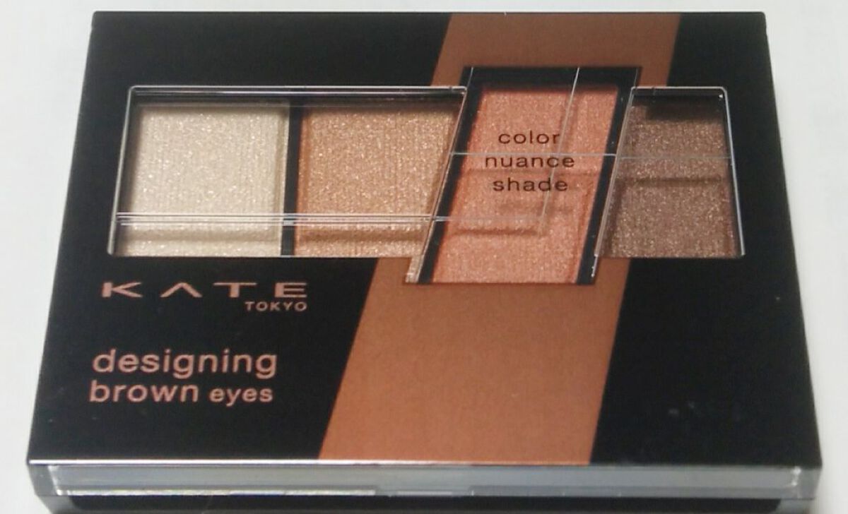デザイニングブラウンアイズ/KATE/アイシャドウパレットを使ったクチコミ（1枚目）
