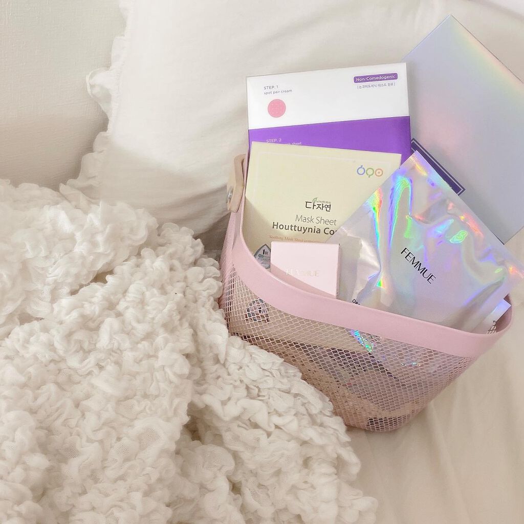 ドリームグロウマスク RR（透明感・キメ）/FEMMUE/シートマスク・パックを使ったクチコミ（2枚目）