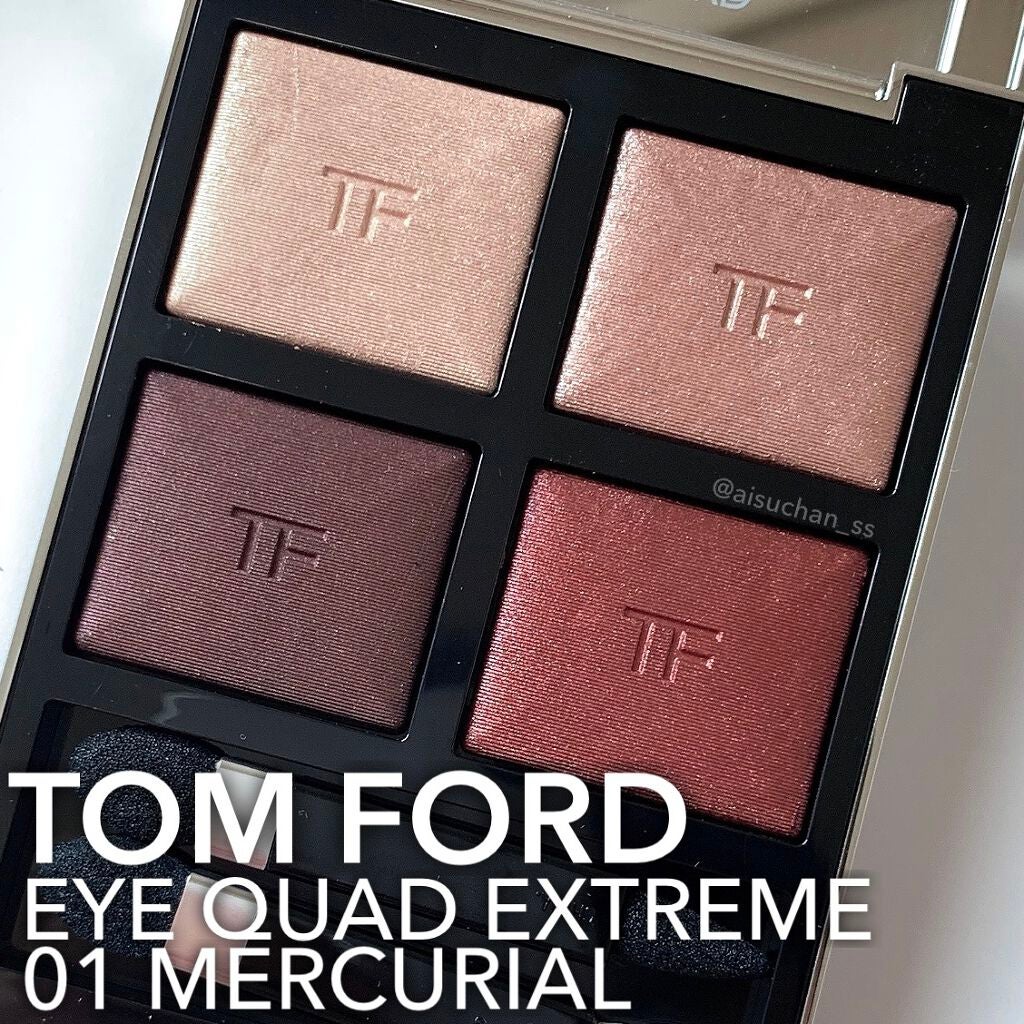 アイ カラー クォード エクストリーム/TOM FORD BEAUTY/アイシャドウパレットを使ったクチコミ(2枚目)