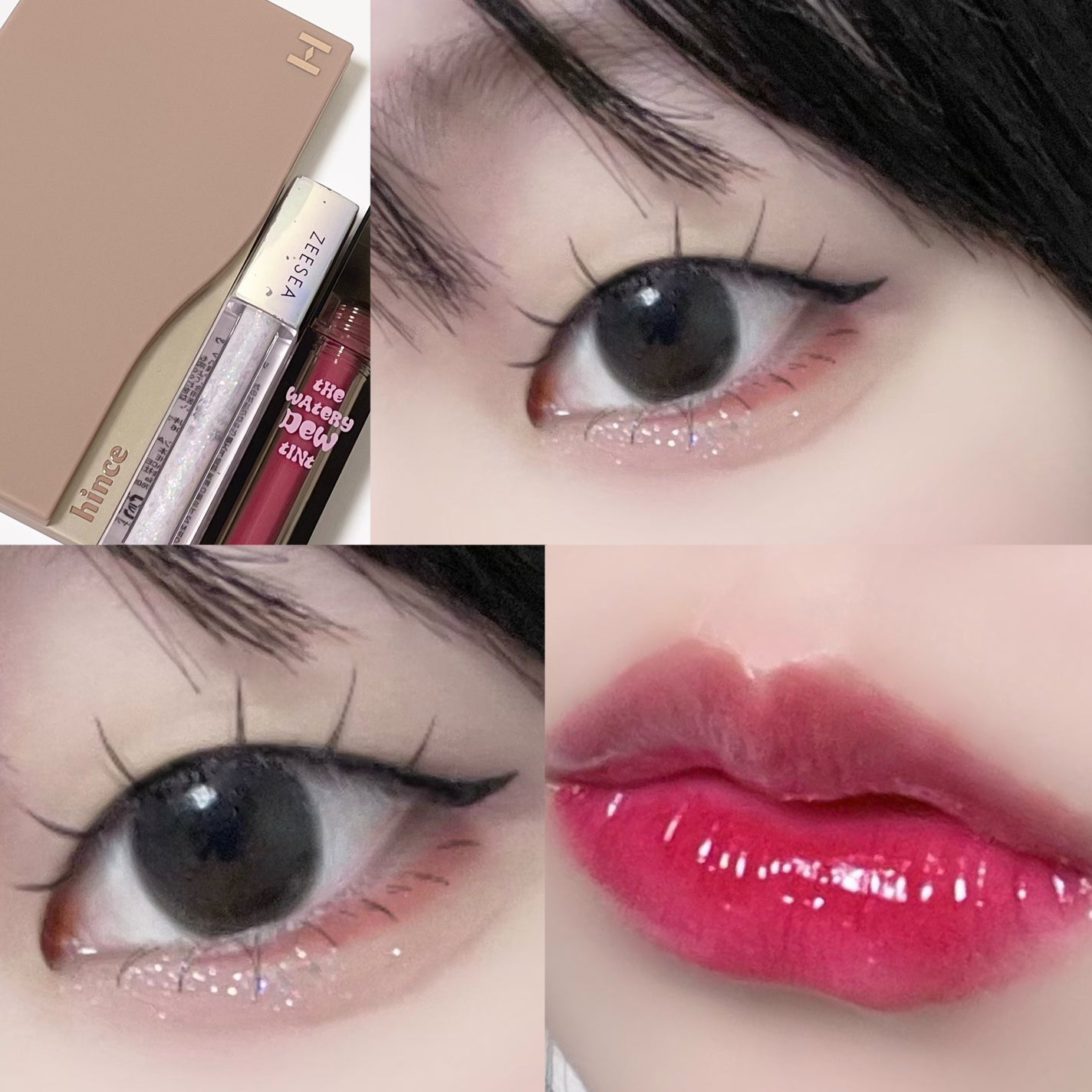 ダイヤモンドシリーズ 星空リキッドアイシャドウ/ZEESEA/リキッドアイシャドウを使ったクチコミ(2枚目)