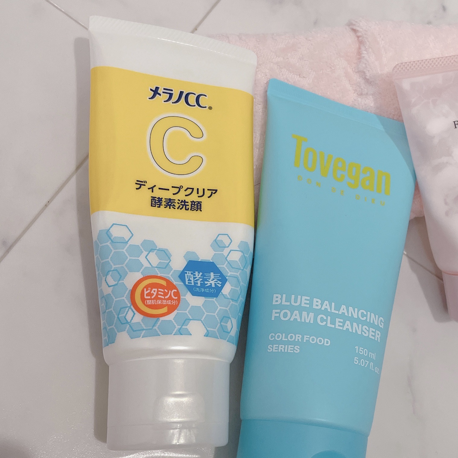 ディープクリア酵素洗顔	/メラノCC/洗顔フォームを使ったクチコミ（1枚目）