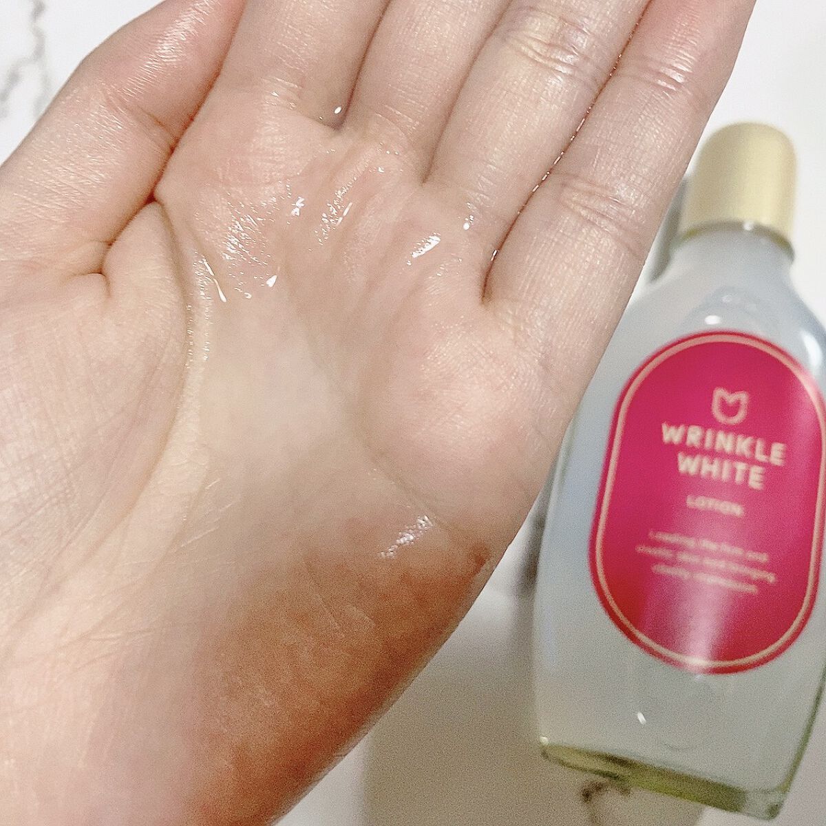 薬用リンクルホワイト ローション/明色/化粧水を使ったクチコミ（2枚目）