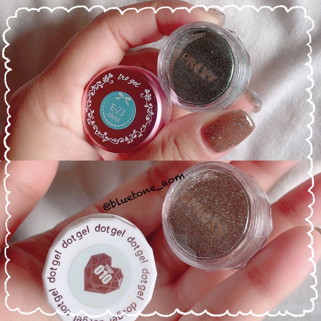 ジェルネイル(ライト対応)/セリア/ジェルネイルを使ったクチコミ(4枚目)