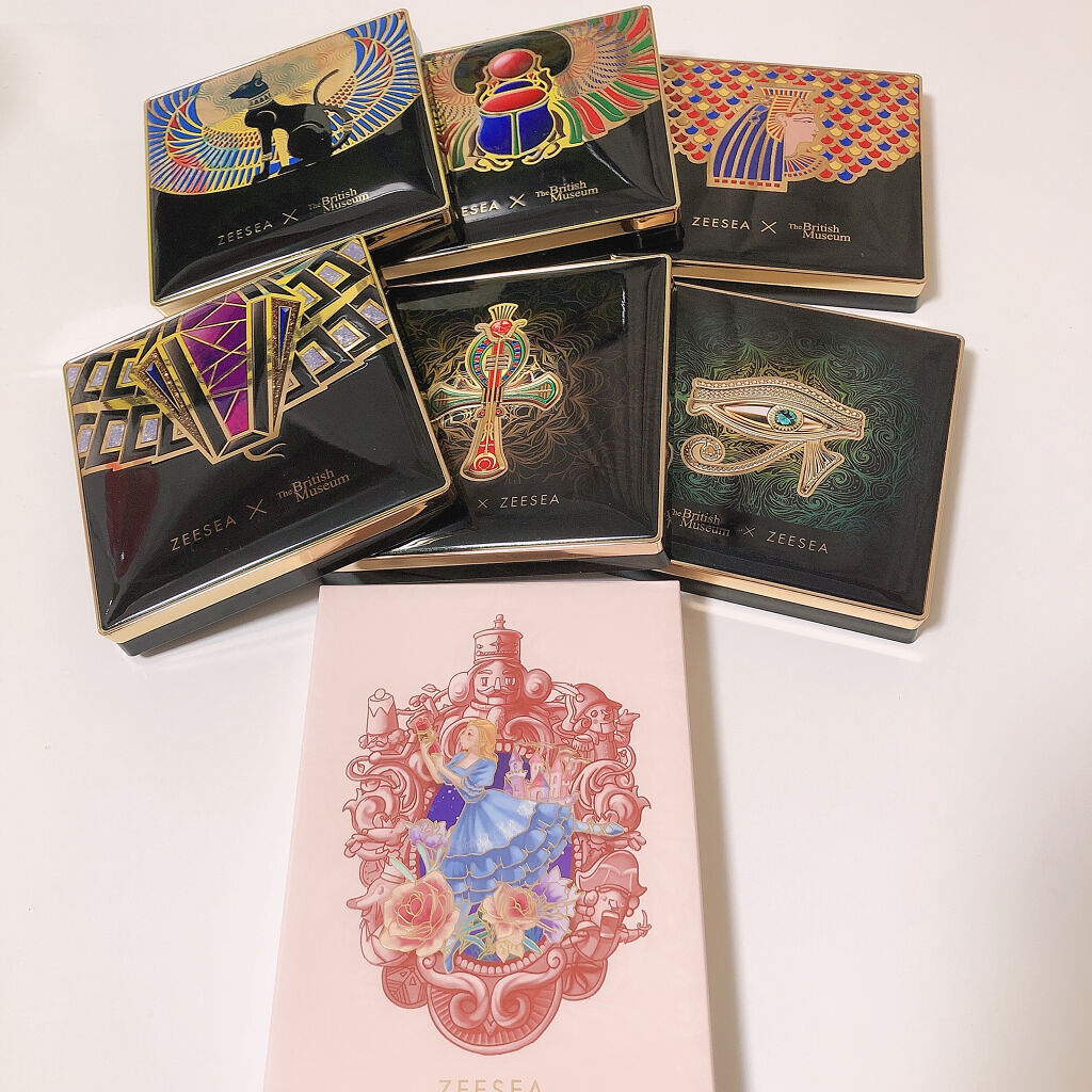 ZEESEAくるみ割り人形　キャンディクルーズ12色メイクアップパレット/ZEESEA/アイシャドウパレットを使ったクチコミ（1枚目）