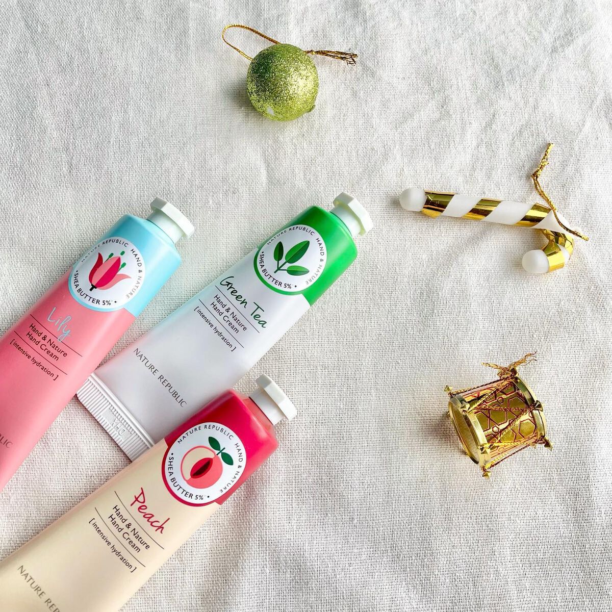 ハンドクリーム(グリーンティー) /ネイチャーリパブリック/ハンドクリームを使ったクチコミ(1枚目)