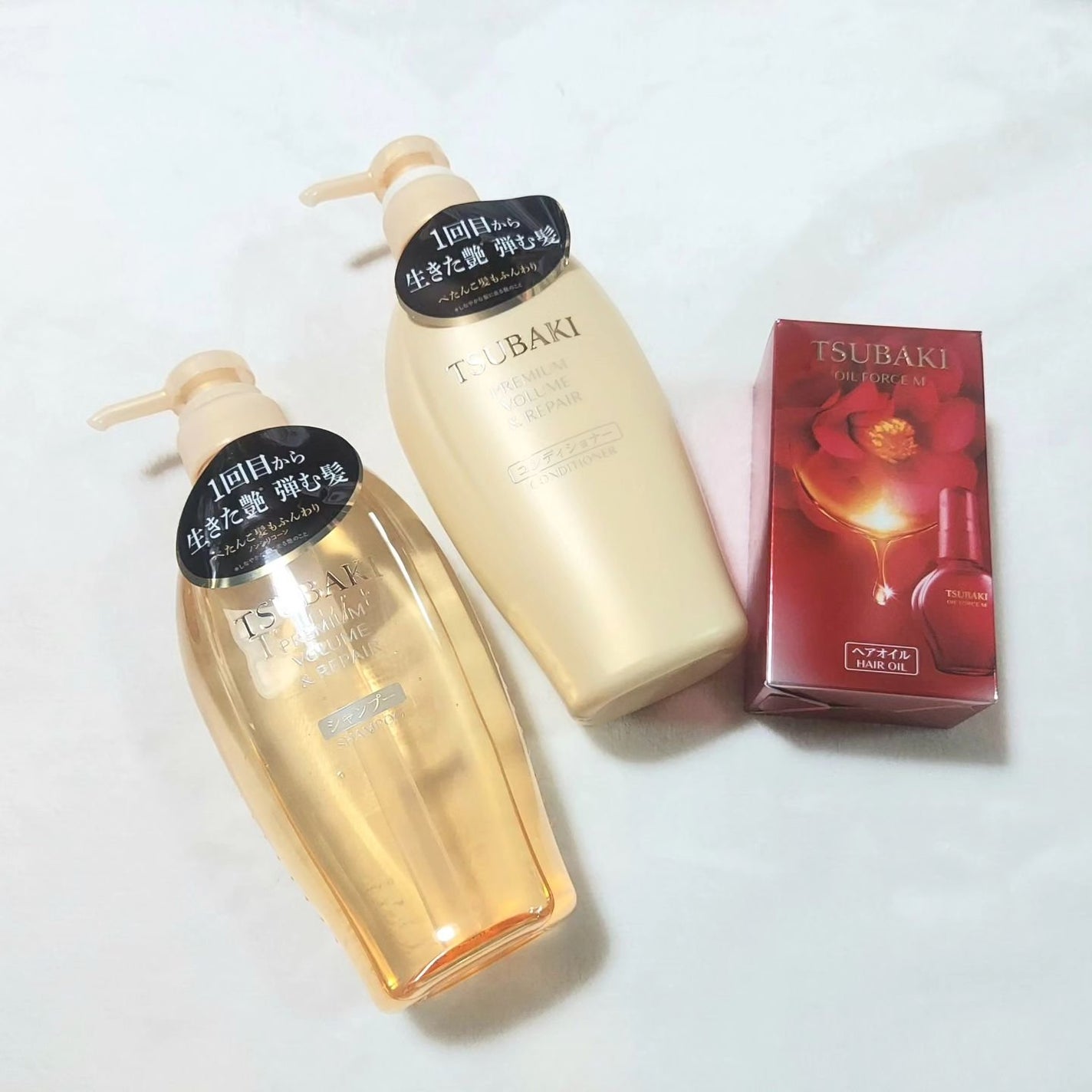 TSUBAKI プレミアム ボリューム&リペア シャンプー/コンディショナー/TSUBAKI/市販シャンプーを使ったクチコミ(4枚目)