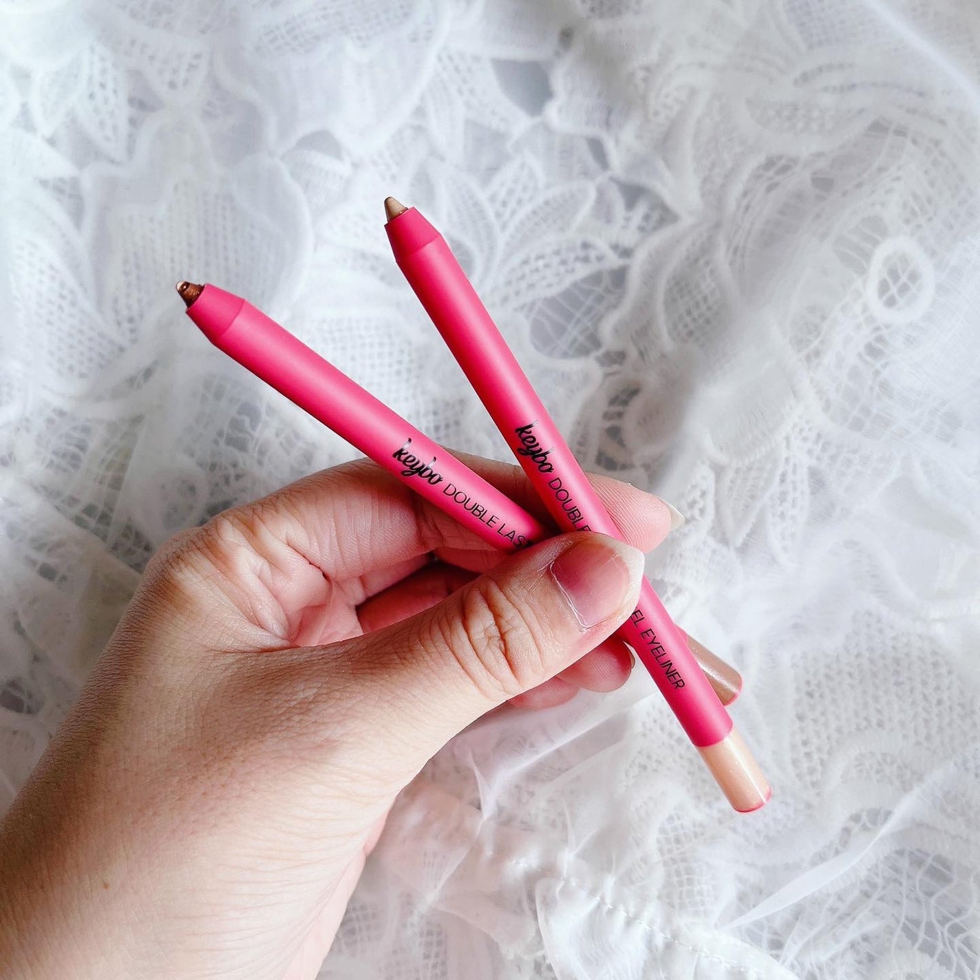 ダブルラスティングジェルライナー/keybo/ジェルアイライナーを使ったクチコミ(3枚目)