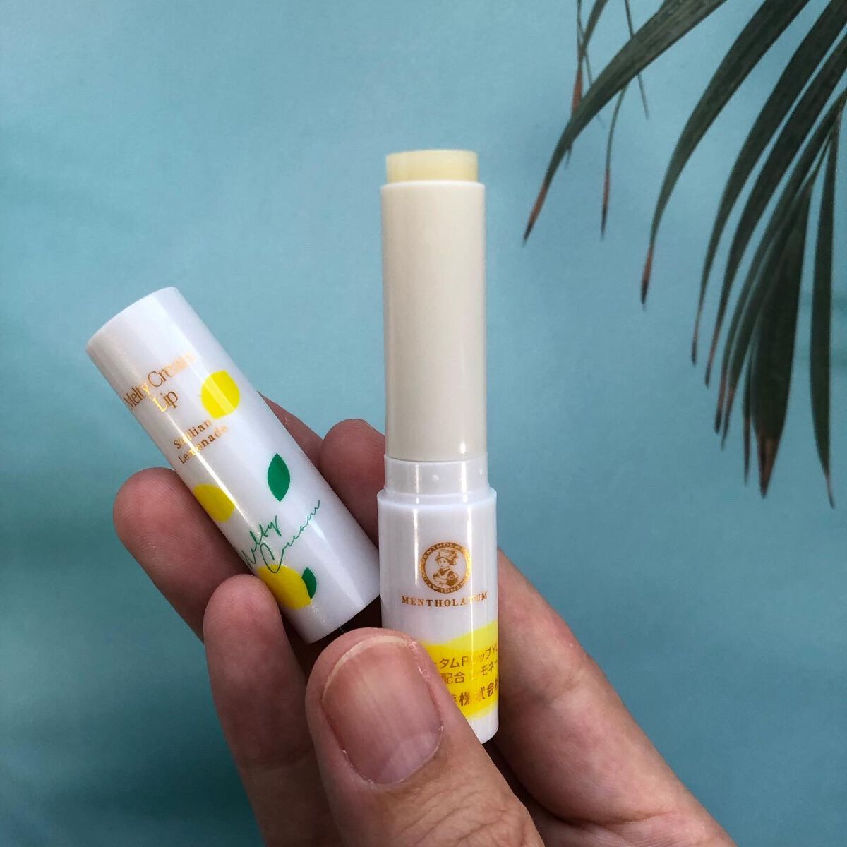 メルティクリームリップ シチリアンレモネードの香り/メンソレータム/リップクリームを使ったクチコミ（3枚目）