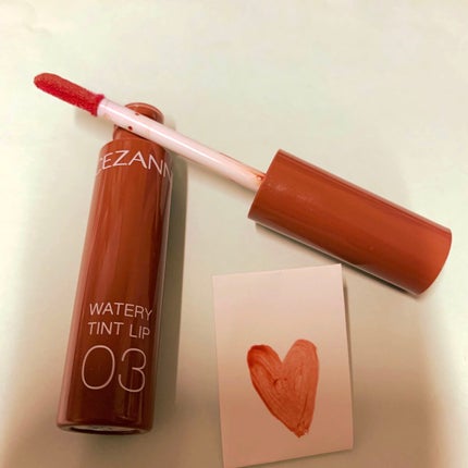 ウォータリーティントリップ/CEZANNE/リップティントを使ったクチコミ(3枚目)